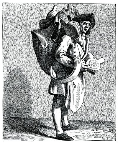 Soffietti o secchi da riparare!, 1737-1742 da Bouchardon