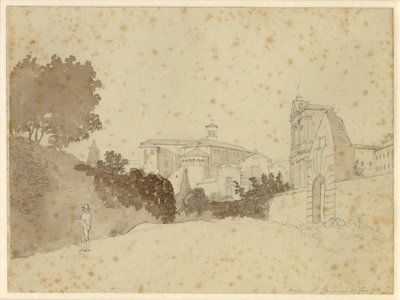 Chiesa di San Giovanni e Paolo da Christoffer Wilhelm Eckersberg