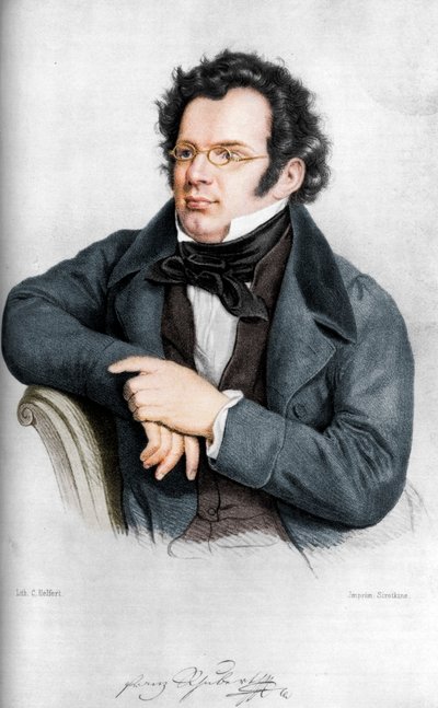 Franz Peter Schubert 1797-1828, compositore austriaco da C Helfert