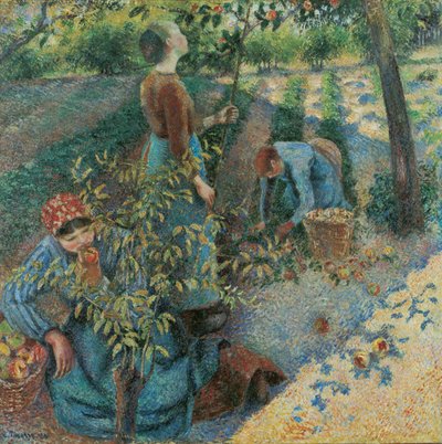 Raccolta delle mele da Camille Jacob Pissarro