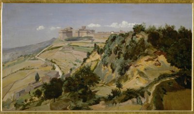 La cittadella di Volterra da Jean Baptiste Camille Corot