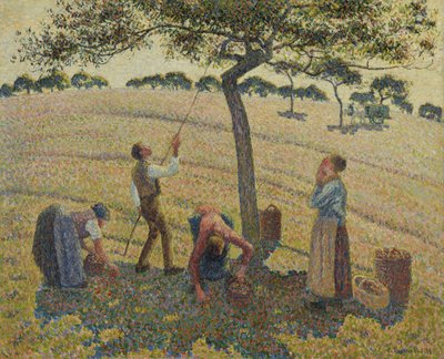 Raccolta delle mele da Camille Jacob Pissarro