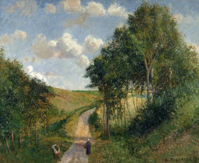 Paesaggio a Berneval, 1900 da Camille Pissarro