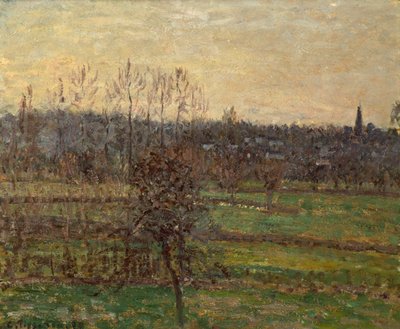 Veduta di Bazincourt, Inverno da Camille Pissarro