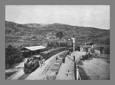 Ffestiniog Railway: Stazione di Tan-Y-Bwlch, c1900 da Carl Norman