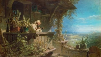 Sta bruciando da Carl Spitzweg