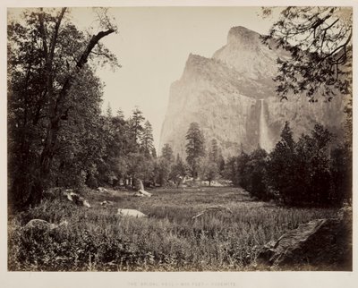 Velo da sposa, Yosemite da Carleton E. Watkins