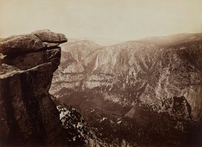 Cascate di Yosemite da Glacier Point da Carleton E. Watkins