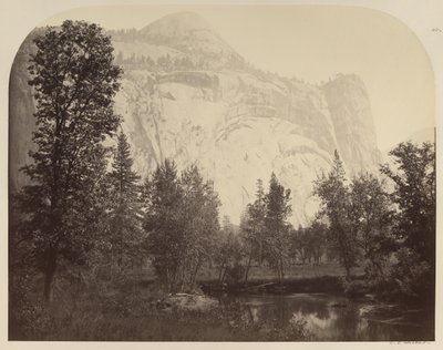 Veduta del fiume degli Archi Reali, Yosemite da Carleton E. Watkins