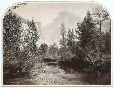 Taysayac, Half Dome, 4967 Ft, Yosemite da Carleton Emmons Watkins