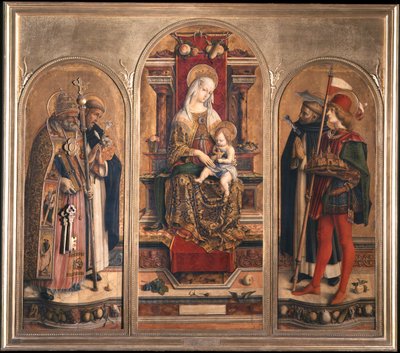 Trittico di Camerino (Trittico di San Domenico) da Carlo Crivelli