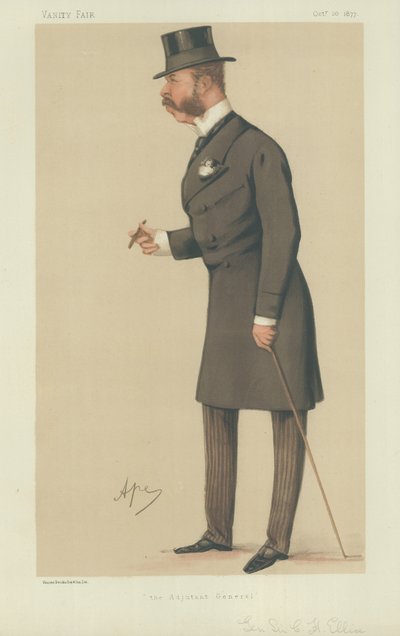 Generale Sir Charles Henry Ellice da Carlo Pellegrini