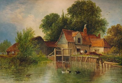 Mapledurham, c1863, 1938 da Caroline Fanny Williams