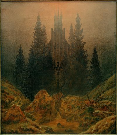 La croce in montagna da Caspar David Friedrich