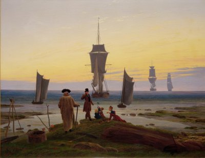 Le età della vita da Caspar David Friedrich