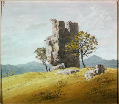 Rovina della torre da Caspar David Friedrich