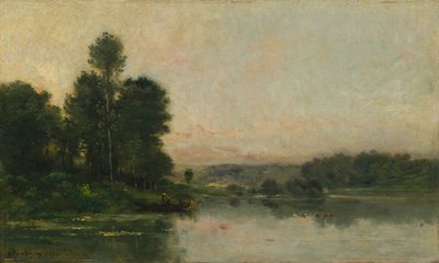 Le colline di Méry-sur-Oise, di fronte ad Auvers da Charles Francois Daubigny