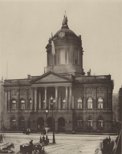 Il municipio, Liverpool da Charles Latham