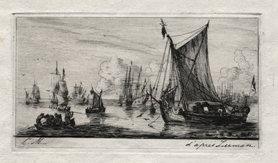 Pescatori del Mare del Sud da Charles Meryon