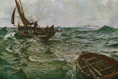 Alla deriva, c1890, c1930 da Charles Napier Hemy