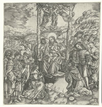 Adorazione dei Magi da Christoforo di Michele Robetta