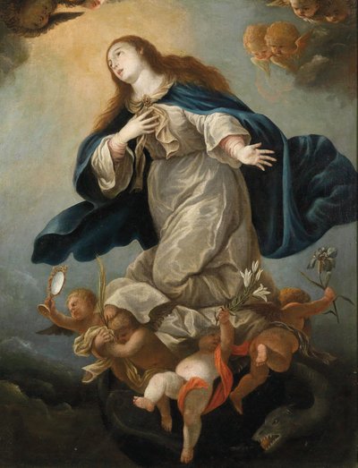 Maria Immacolata da Circle of Mateo Cerezo