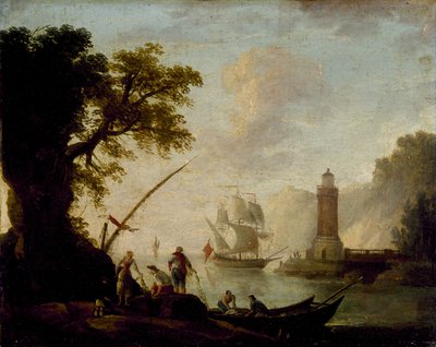 Veduta Costiera Mediterranea da Claude Joseph Vernet