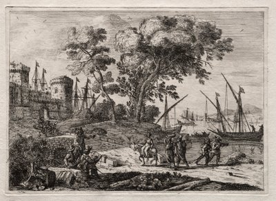 Il disegnatore da Claude Lorrain