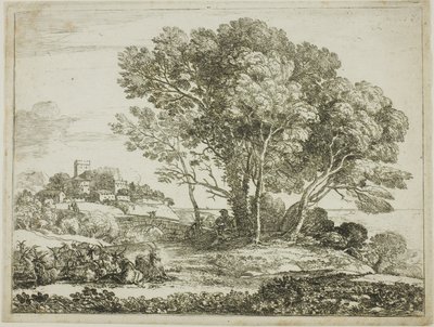 Il capraio da Claude Lorrain