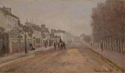 Boulevard Heloise, Argenteuil da Claude Monet