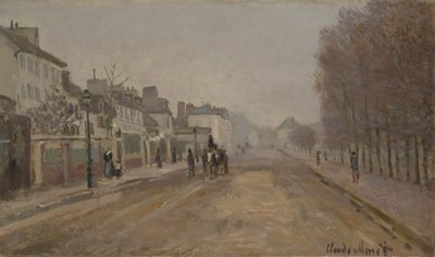 Boulevard Héloise, Argenteuil da Claude Monet