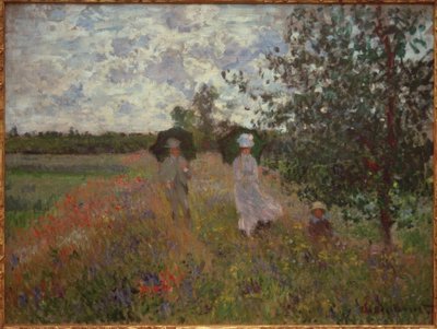 Passeggiata vicino ad Argenteuil da Claude Monet