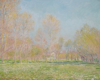 Primavera a Giverny. 1890 da Claude Monet