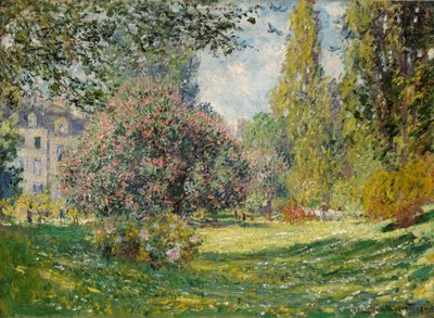 Paesaggio: Il Parc Monceau da Claude Monet