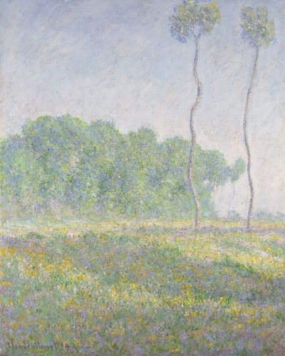 Paesaggio in primavera da Claude Monet