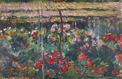 Giardino di peonie da Claude Monet