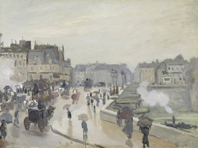 Il Pont Neuf da Claude Monet