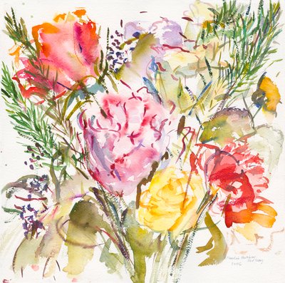 Bouquet di rose da Claudia Hutchins Puechavy