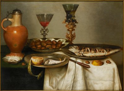 Colazione, 1638 da Cornelis Mahu