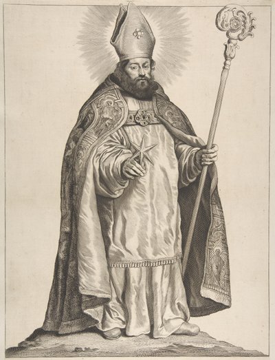 San Swithbert, 1650 da Cornelis de Visscher