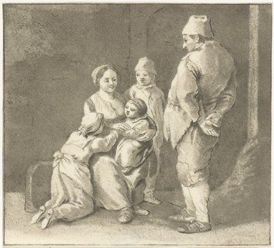 Gruppo di figure da Cornelis van Noorde