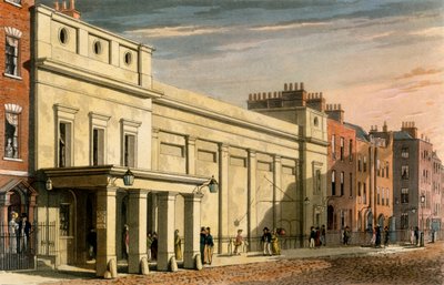 Teatro Regency, Londra, 1826 da Daniel Havell