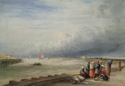 Molo di Calais da David Cox