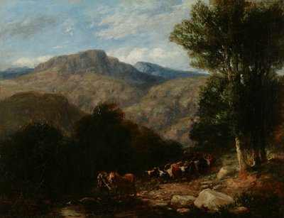 Attraversando il guado da David Cox