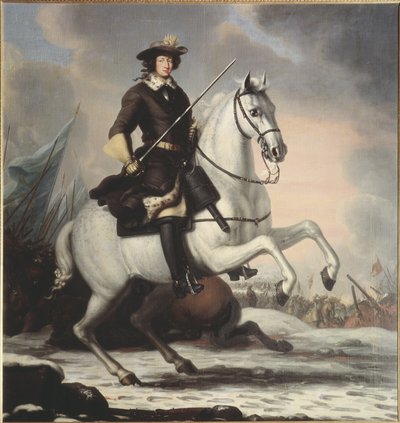 Re Carlo XI, 1676 da David Klöcker Ehrenstrahl