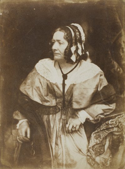 Signora Anna Brownell Jameson, 1844 da David Octavius Hill