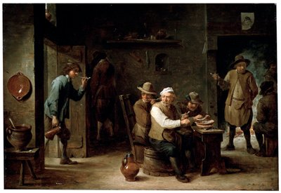 In una taverna, 1640s da David Teniers the Younger