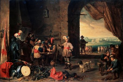 La guardia, 1642 da David Teniers the Younger