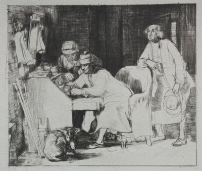 La ricevuta persa, 1824 da David Wilkie