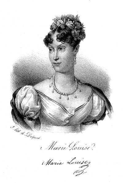 Marie-Louise, Imperatrice dei Francesi, c1830 da Delpech